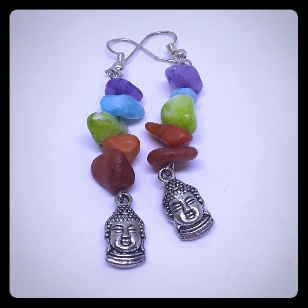 Rainbow earrings